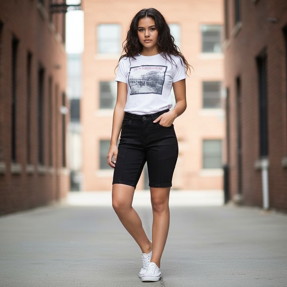 Jeaniologie Stretch Burmuda